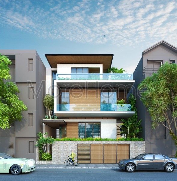 Thiết kế kiến trúc biệt thự Cao Bằng hiện đại